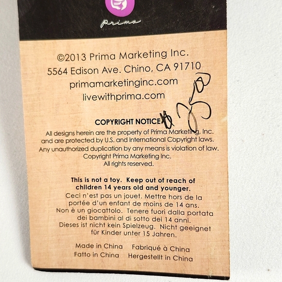 Prima Marketing Altered Metal Frame) Distressed/Vintage - Mix Media - Picture 15 of 16